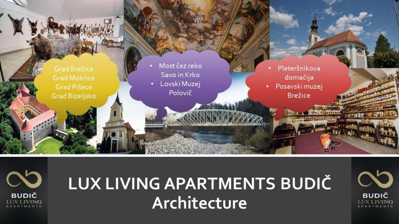 Lux Living Apartments Budic Near Terme Catez Brežice المظهر الخارجي الصورة
